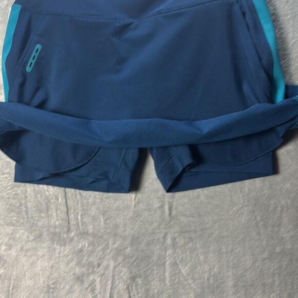 Nike Golf Blue Teal Skort Skirt with Shorts Size XS - Picture 6 of 8